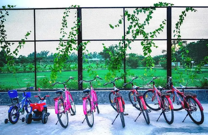 Cycling In DERA Resort Manikganj