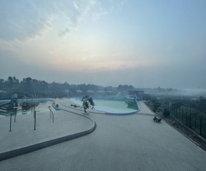 Wave Pool in DERA Resort Manikganj