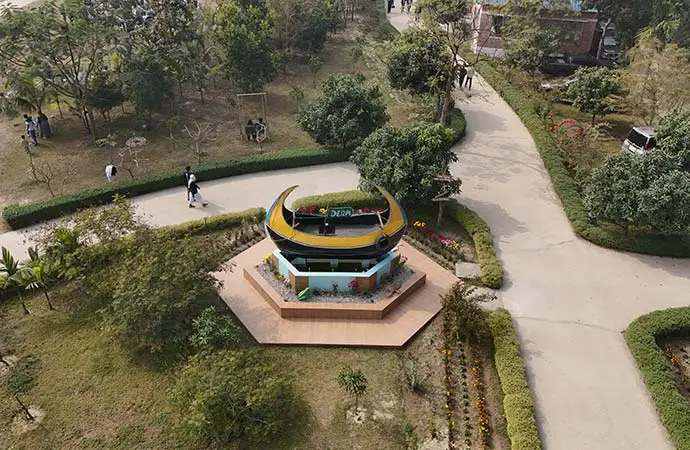 Greenhall in Manikganj